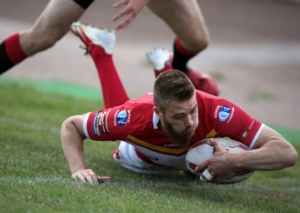 Scott Turner scored the unrivalled try of the game just before half time. 